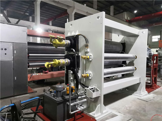 คุณภาพ  ISO9001 Fast Heating Embossing Calender Machine โรงงาน