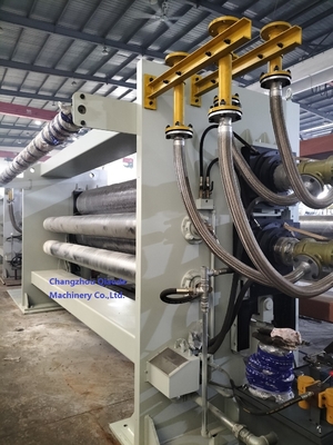 φ480×3700 Calender Roller Machine การใช้งานผ้านอนวูฟเวน