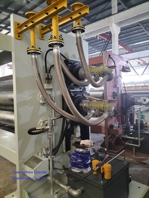 φ480×3700 Calender Roller Machine การใช้งานผ้านอนวูฟเวน