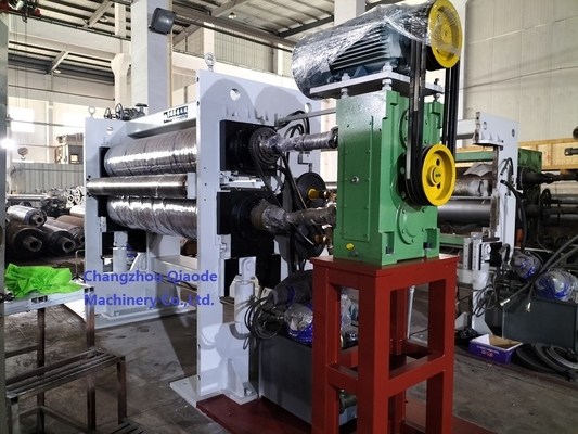 เครื่องปฏิทินสิ่งทอ 420 × 2020 สำหรับชุดผ่าตัดอุตสาหกรรม