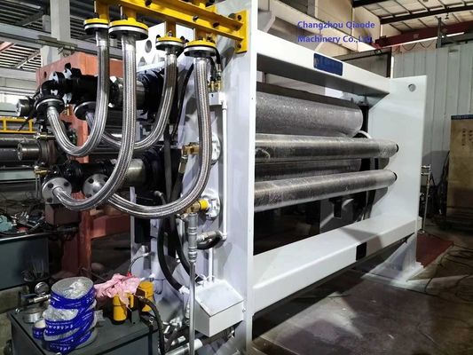 เครื่องรีดนูนเหล็กโลหะผสมอัตโนมัติ 450 × 2420