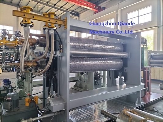 420 × 2020 เครื่องรีดผ้าสองลูกกลิ้ง 150m / นาที