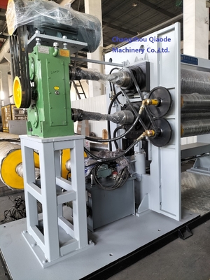 420 × 2020 เครื่องรีดผ้าสองลูกกลิ้ง 150m / นาที